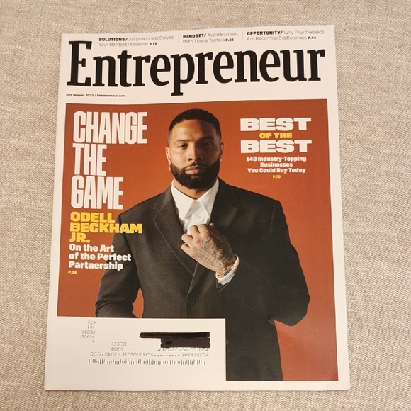 ENTREPRENEUR | Accents | Entrepreneur Magazine Change The Game | Poshmark